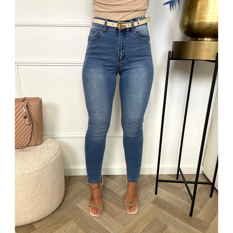 Basic Jeans Monday Blue L-3087-2