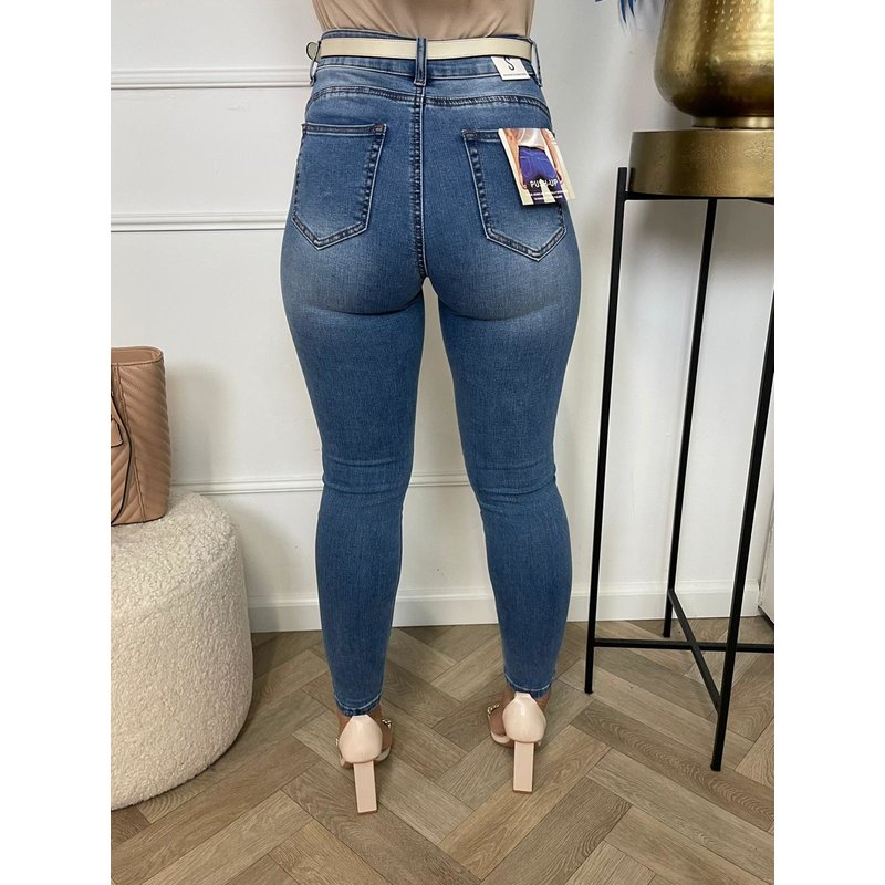 Basic Jeans Monday Blue L-3087-2