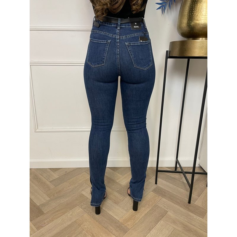 Split Jeans Redial Ripped 8032
