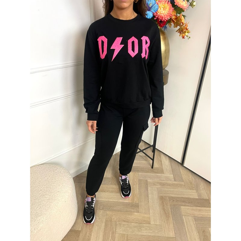 2 Delige Joggingspak Cargo Black (WEB ONLY)