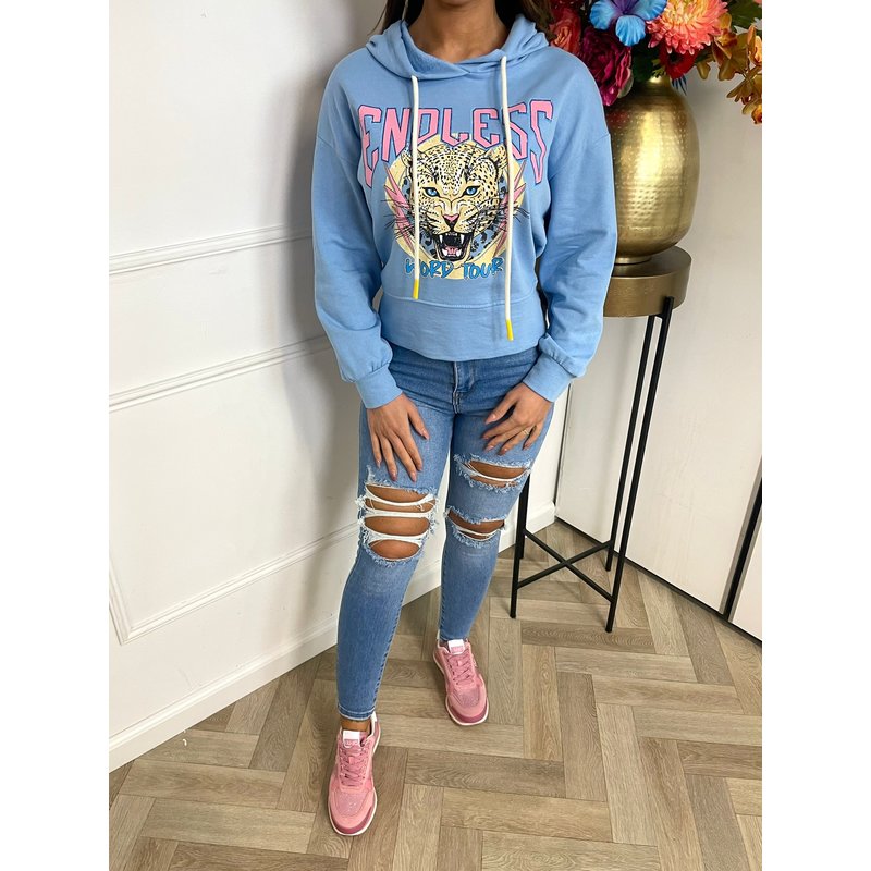 Hoodie Endless Light Blue (WEB ONLY)