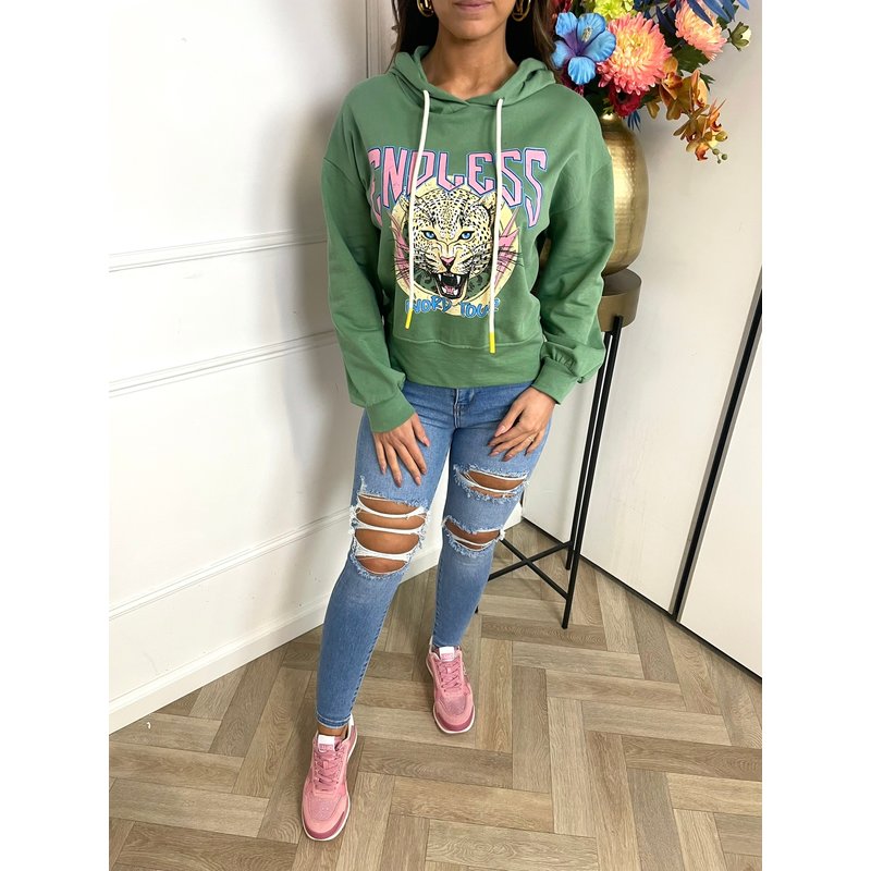 Hoodie Endless Light Green (WEB ONLY)
