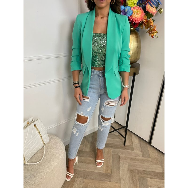 Blazer Dalia Mint (WEB ONLY)