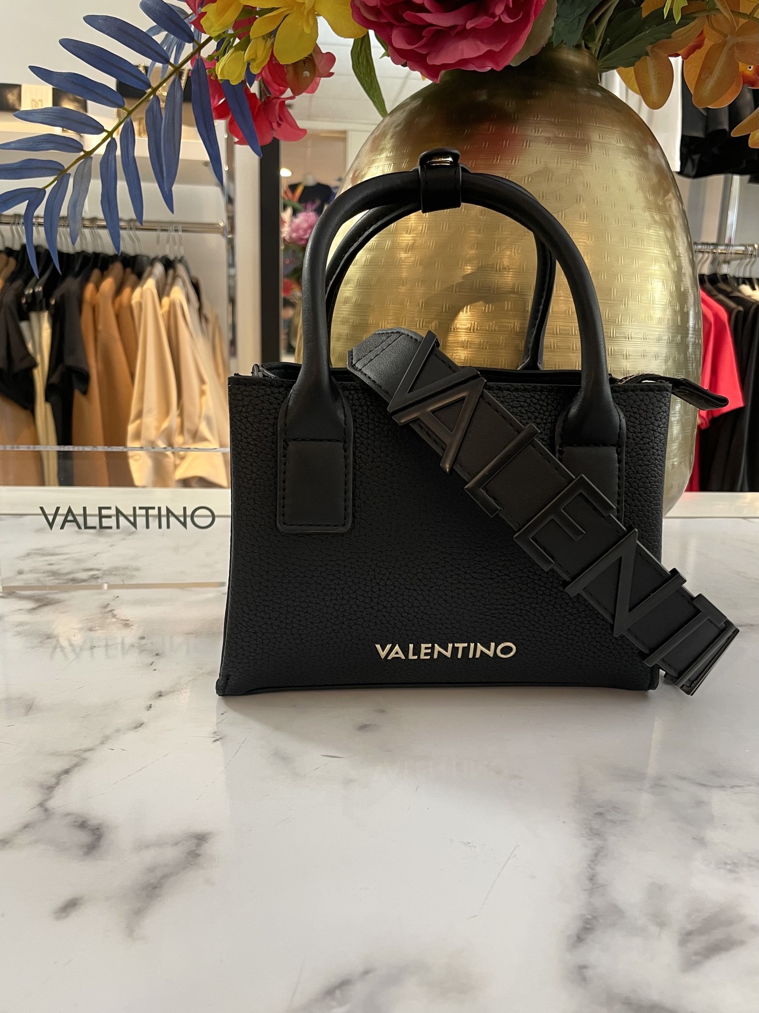 munt Geslaagd Het begin Mini Shopper Seychelles Black Valentino - MTKfashion