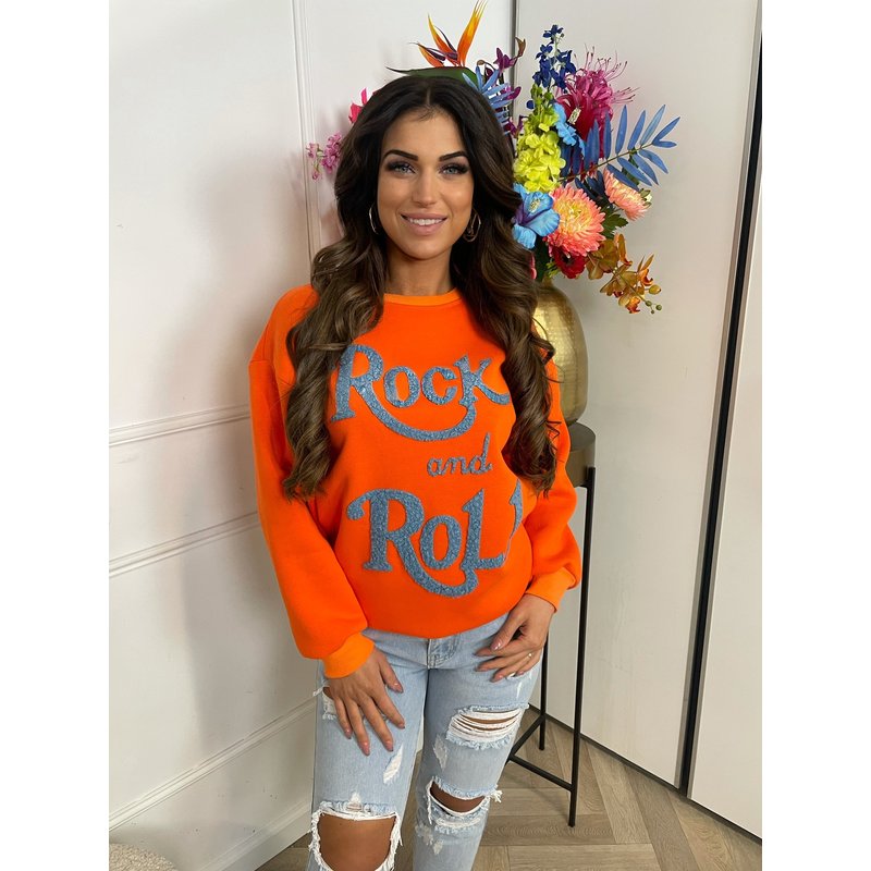 Sweater Rock & Rol Orange (WEB ONLY)