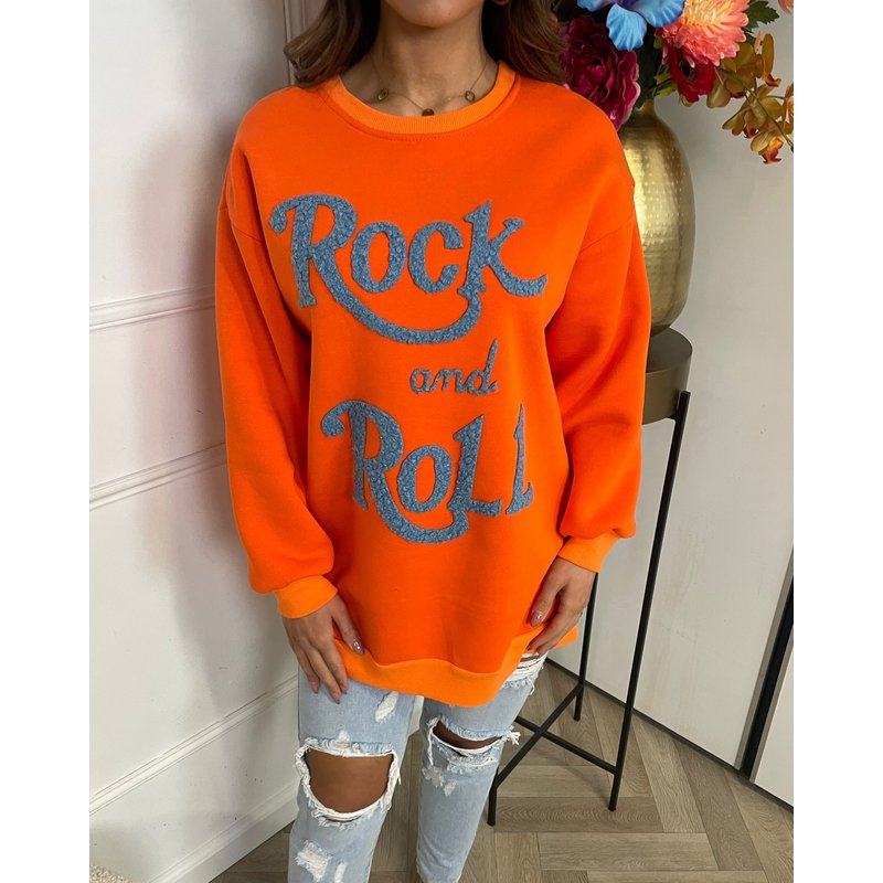 Sweater Rock & Rol Orange (WEB ONLY)