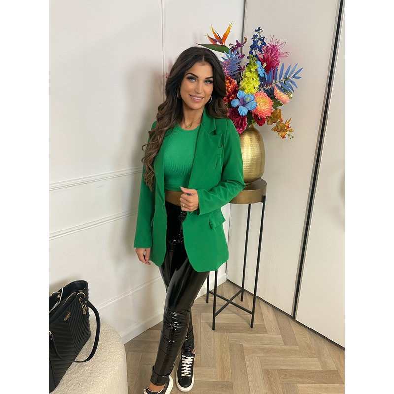 Oversized Blazer + Gratis top Green (WEB ONLY)