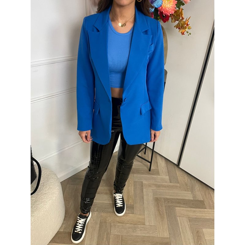 Oversized Blazer + Gratis top Kobalt (WEB ONLY)