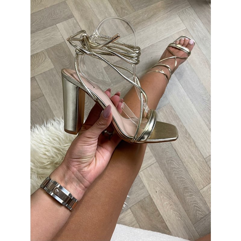 Heels Cinka Gold 8053-25 ( web only )