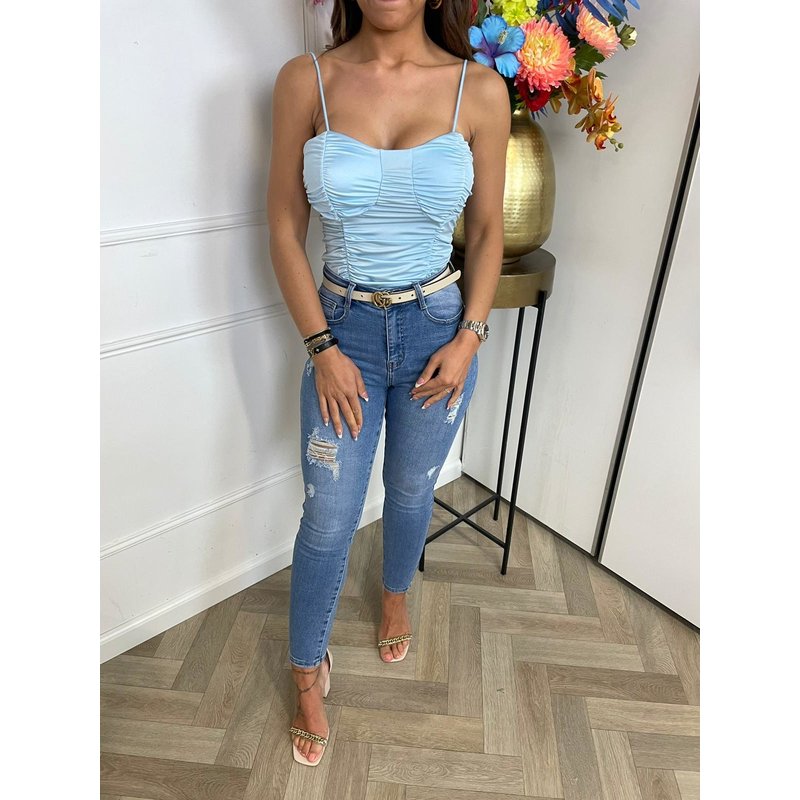 Body Smock Light Blue