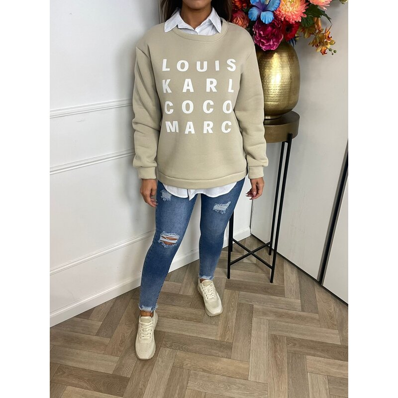 Sweater Karl Beige (WEB ONLY)