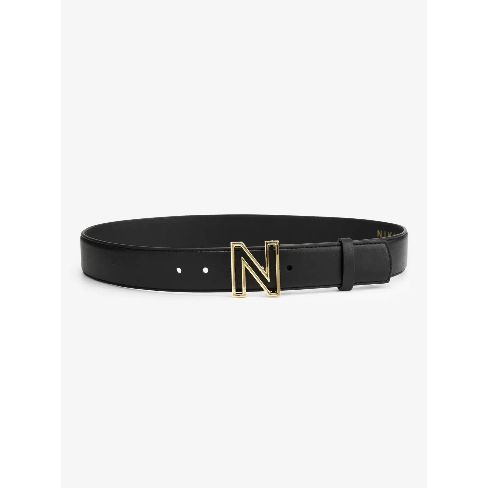 Nikkie Belt  Hip N Logo Black/Gold Nikkie