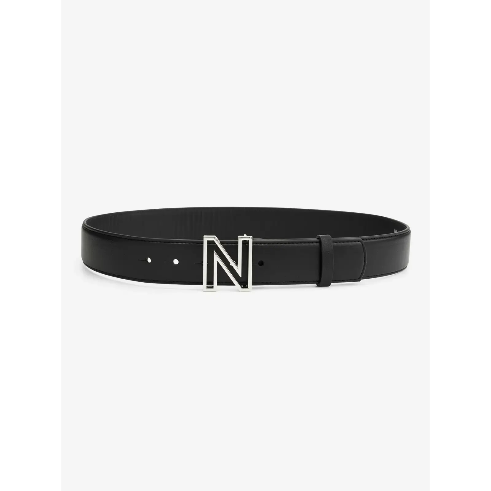 Nikkie Belt  Hip N Logo Black/Nickel  Nikkie