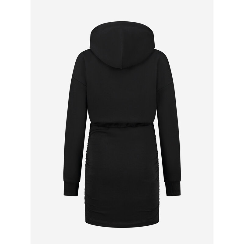 Hoodie Dress Ames Black Nikkie