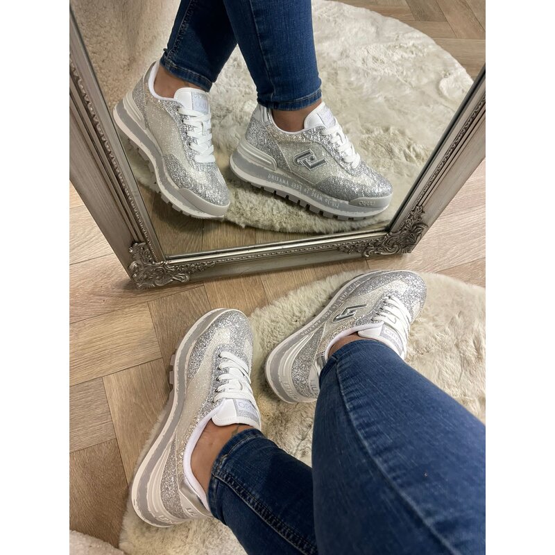 Sneaker Amazing  Glitter  Silver  Liu Jo  1310