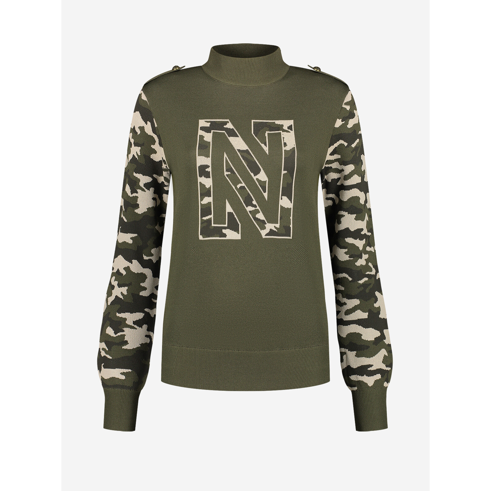 Nikkie Pull Agreta Combat Green Nikkie