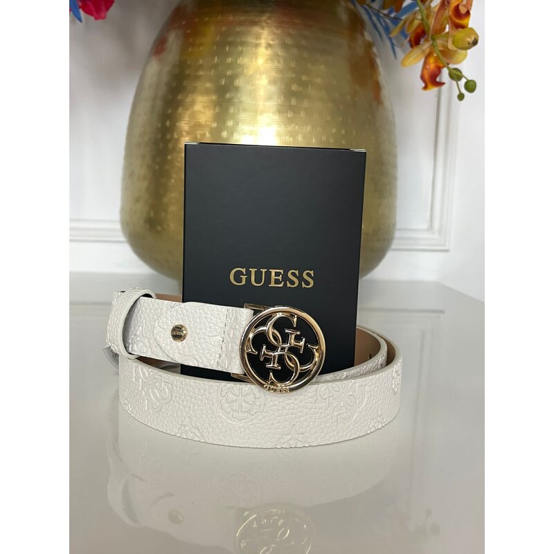 Belt  Izzy  Leder  Off White  Guess 685