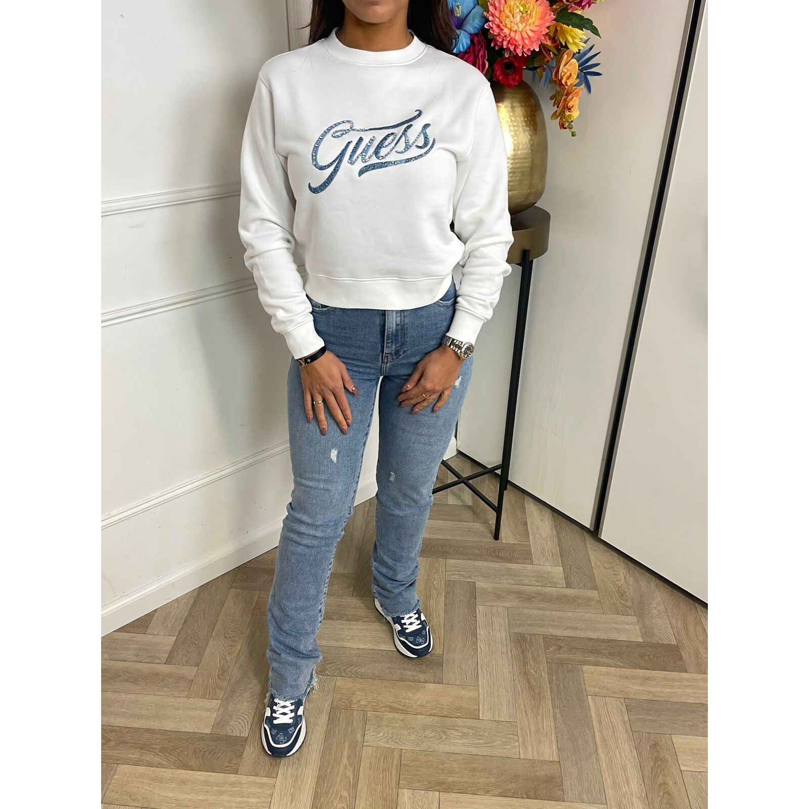 Guess Sweater Stones White Guess 696