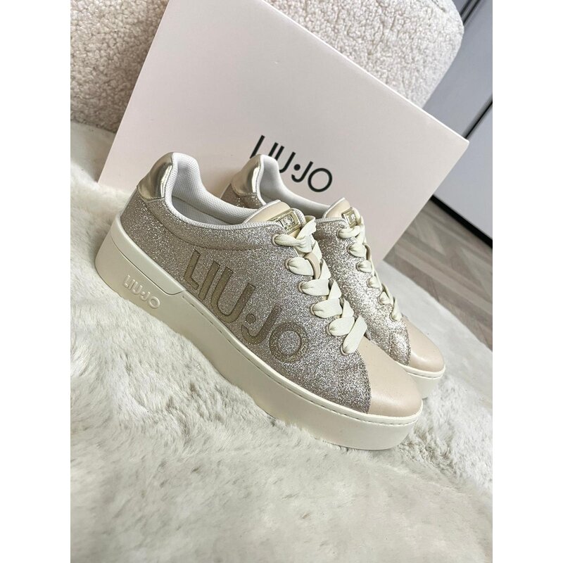 Sneaker Silvia  Glitter Spreadi Nude Liu Jo  1334