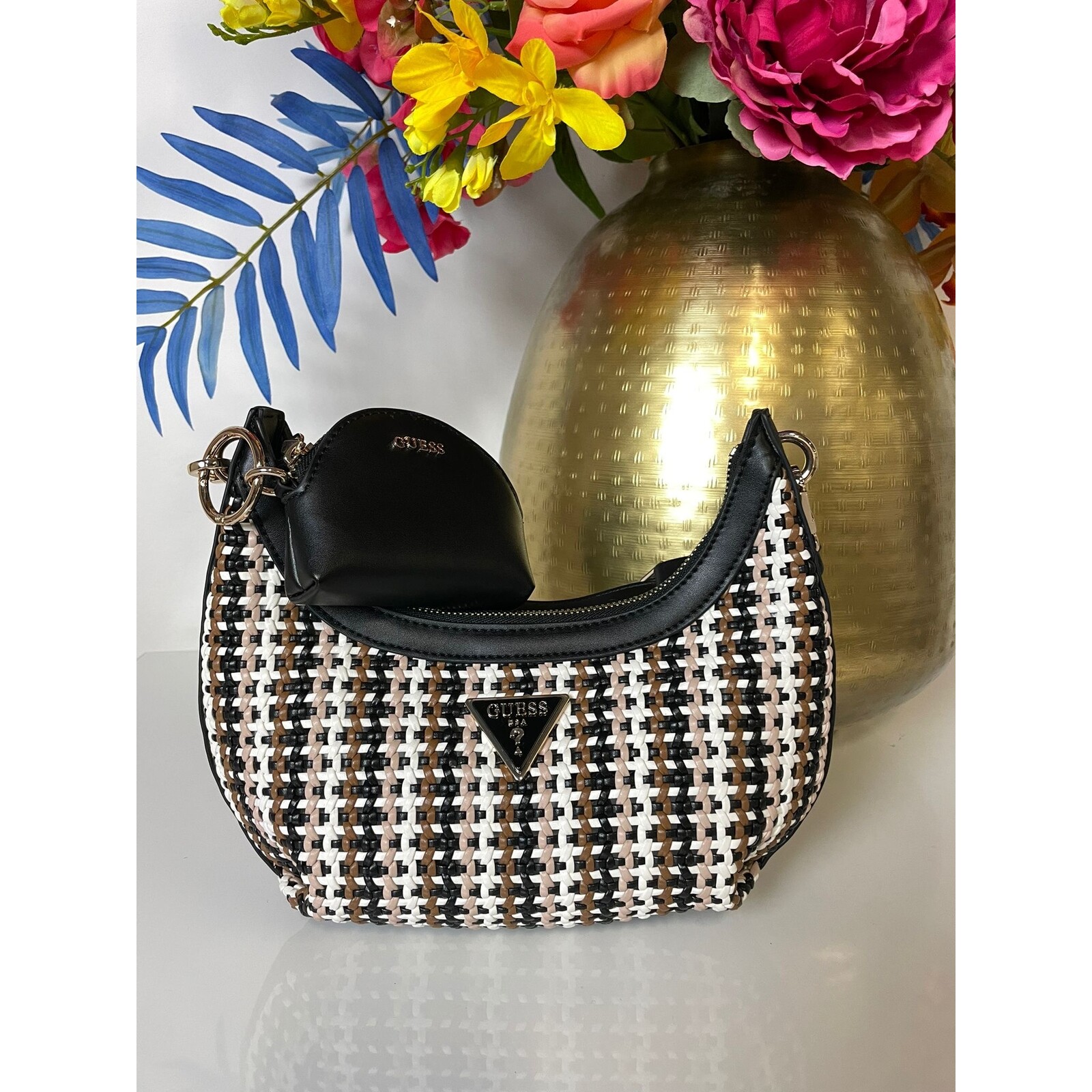 Guess Bag Emelda Black Multi Guess 702