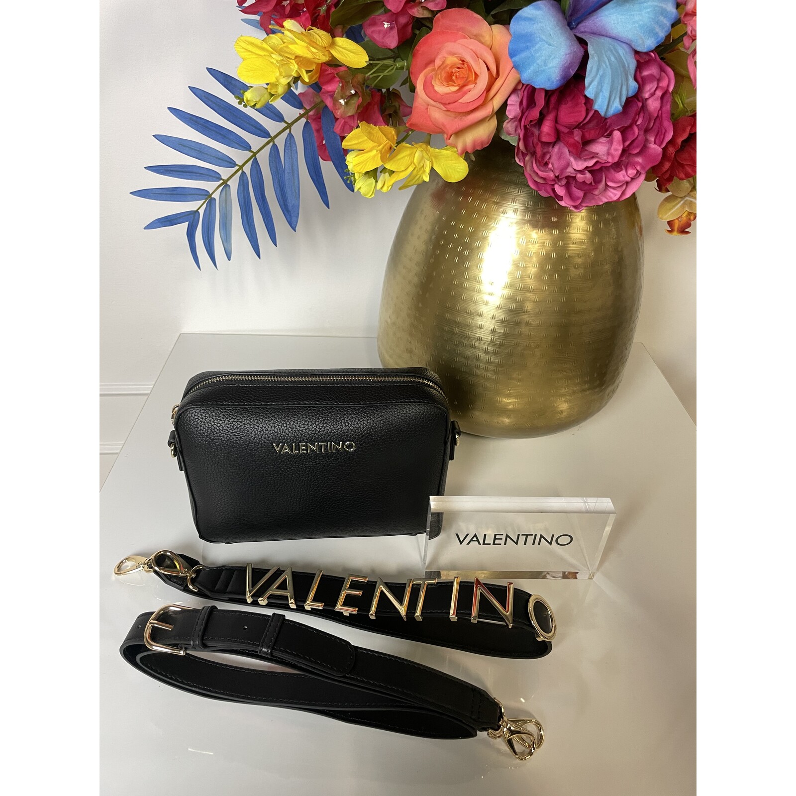 Valentino Bags Camera Bag  Alexia Black Valentino