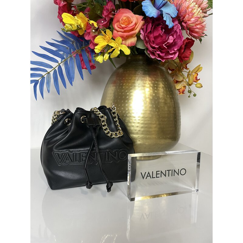 Bag Bucket Oxford Black Valentino