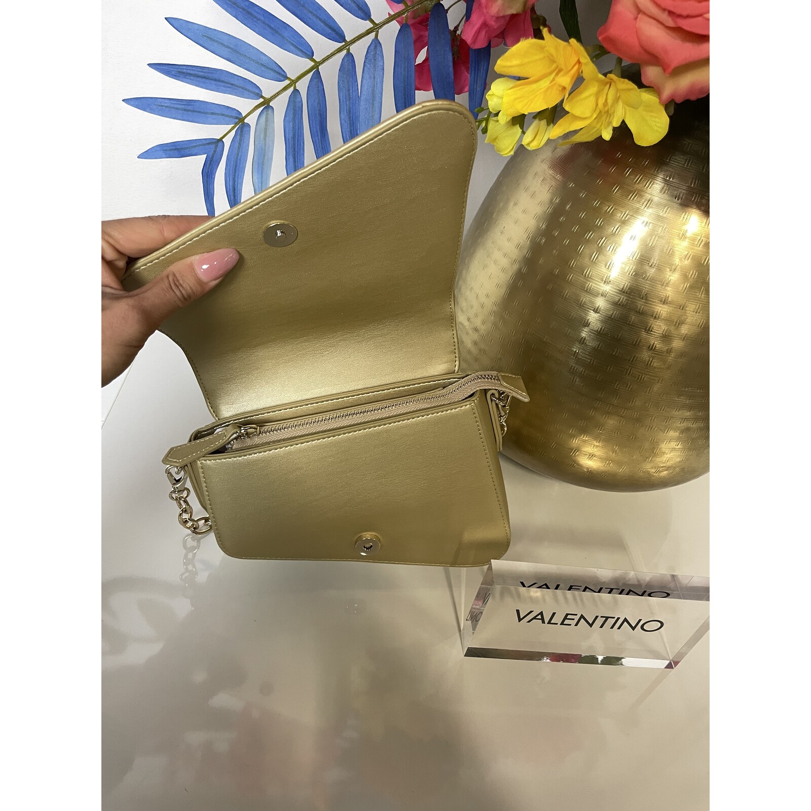Valentino Bags Flap Bag  Belville Oro Valentino