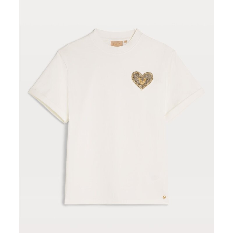 T-shirt Roxy Beaded Off White JoshV