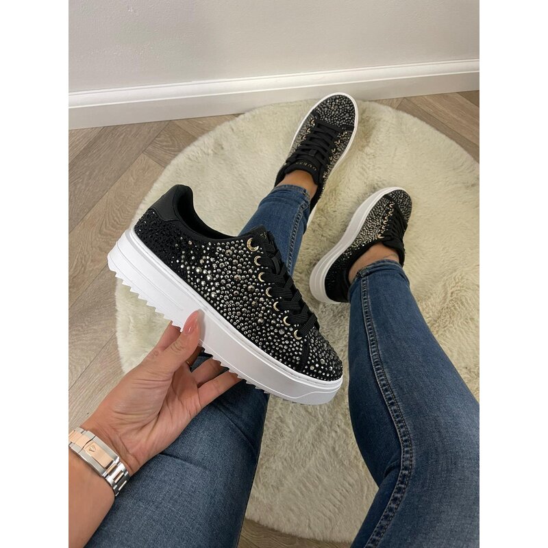 Sneakers  Macy Strass Black Guess  751