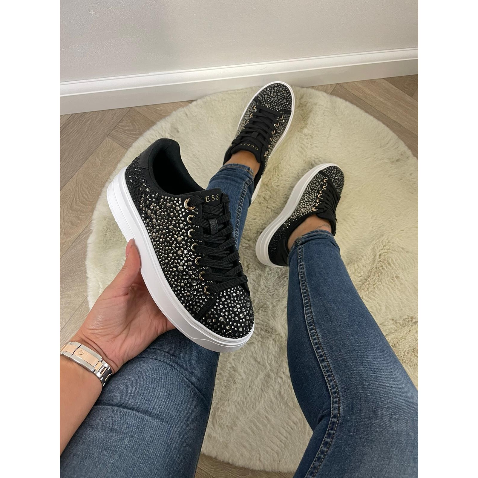 Guess Sneakers  Macy Strass Black Guess  751