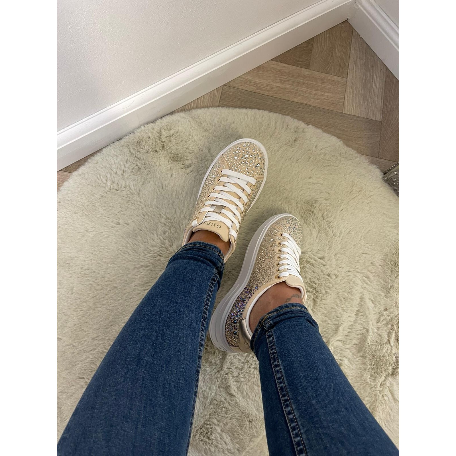 Guess Sneakers  Macy Strass Gold Guess  750