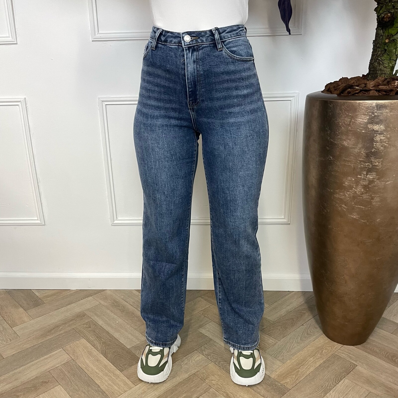 Jeans straight Full Length Laulia T290-2