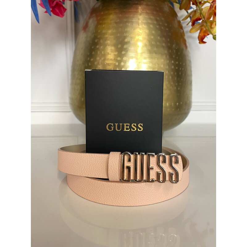 Belt Text Small Pink Guess 734