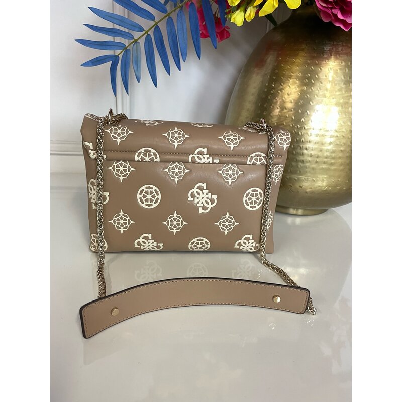 Flap Bag Deesa Logo Taupe  Guess 746