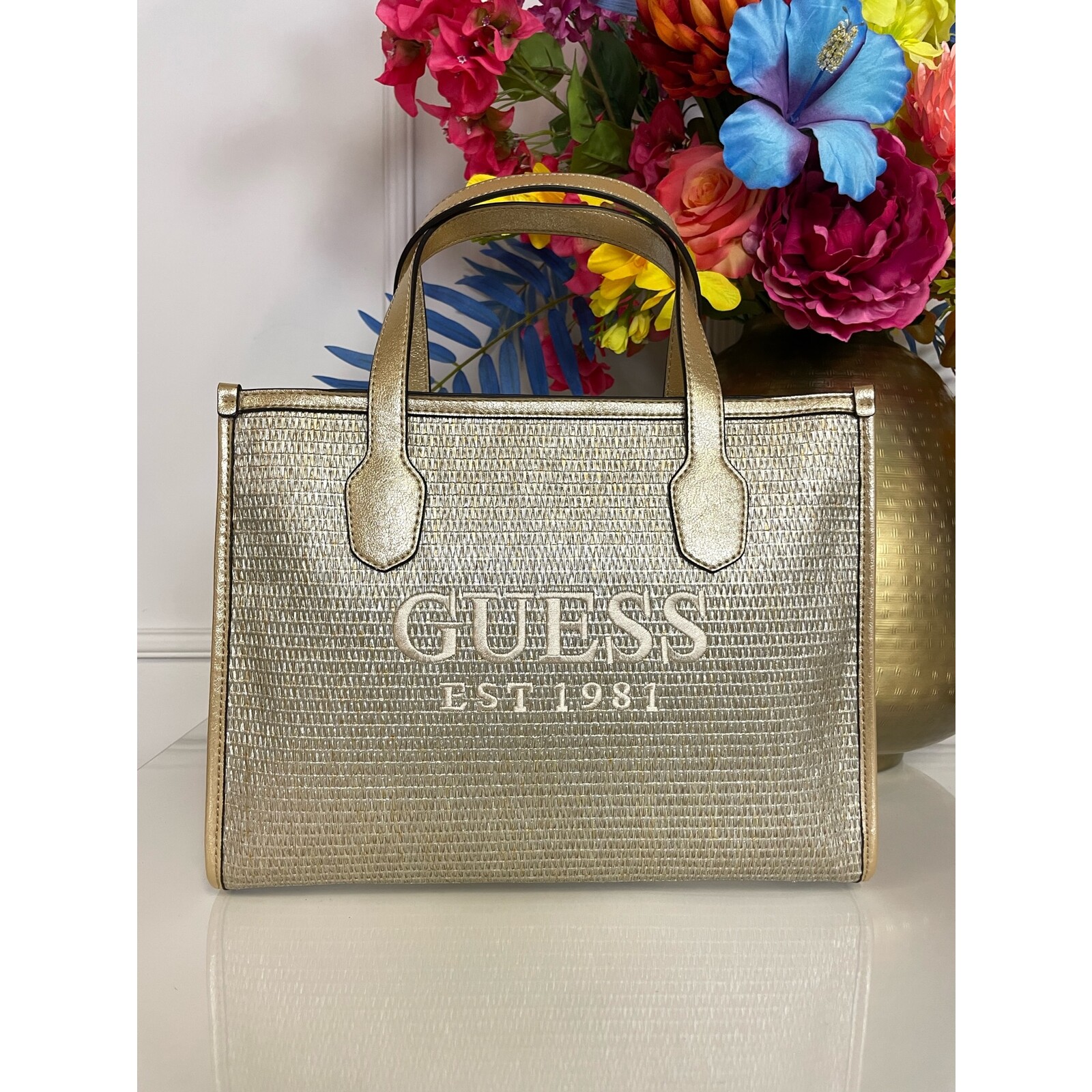 Guess Bag Silvana Big Gold Guess 762