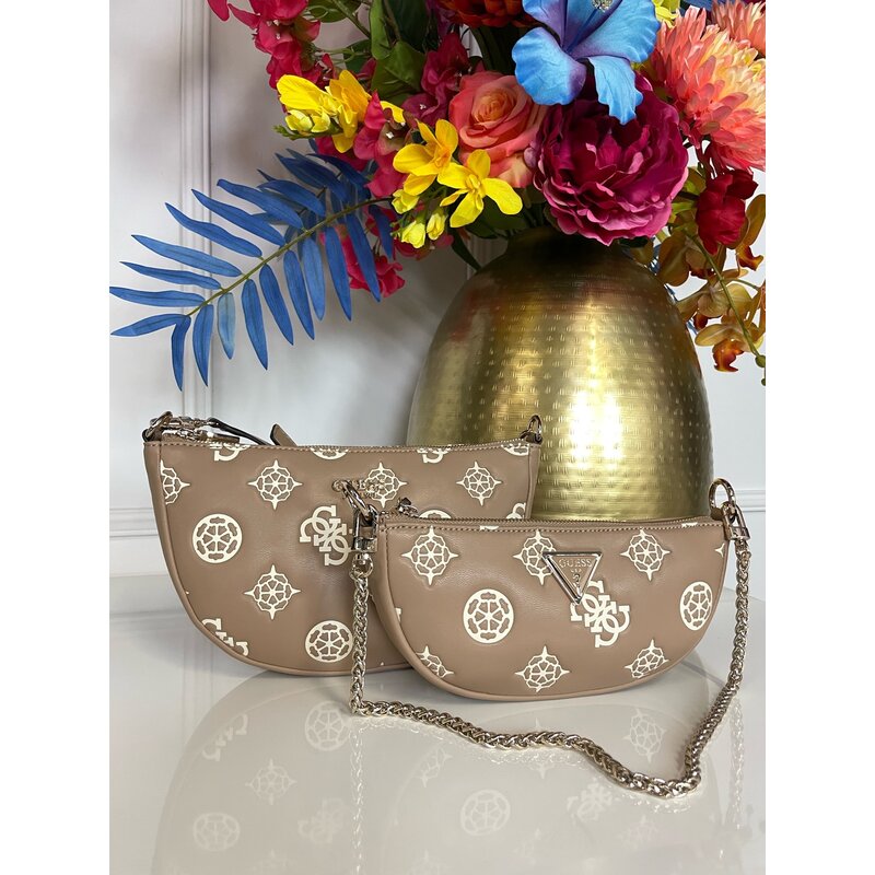 2 in 1 Bag Deesa Logo Taupe Guess 747