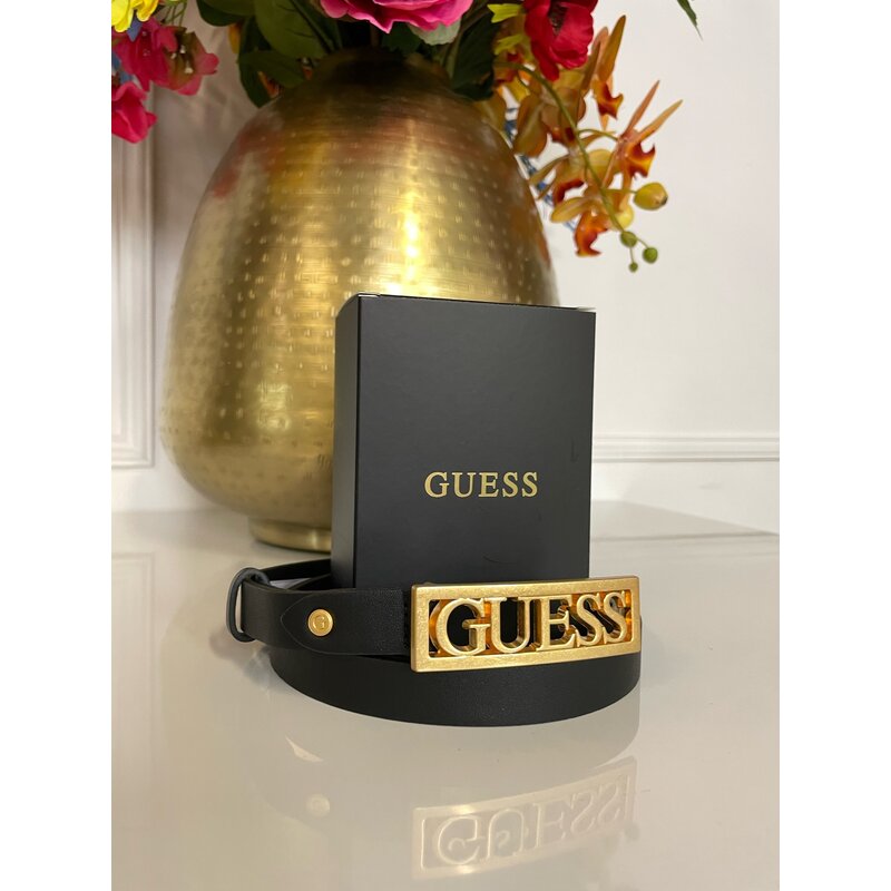 Belt Logo Guess Black Guess 476