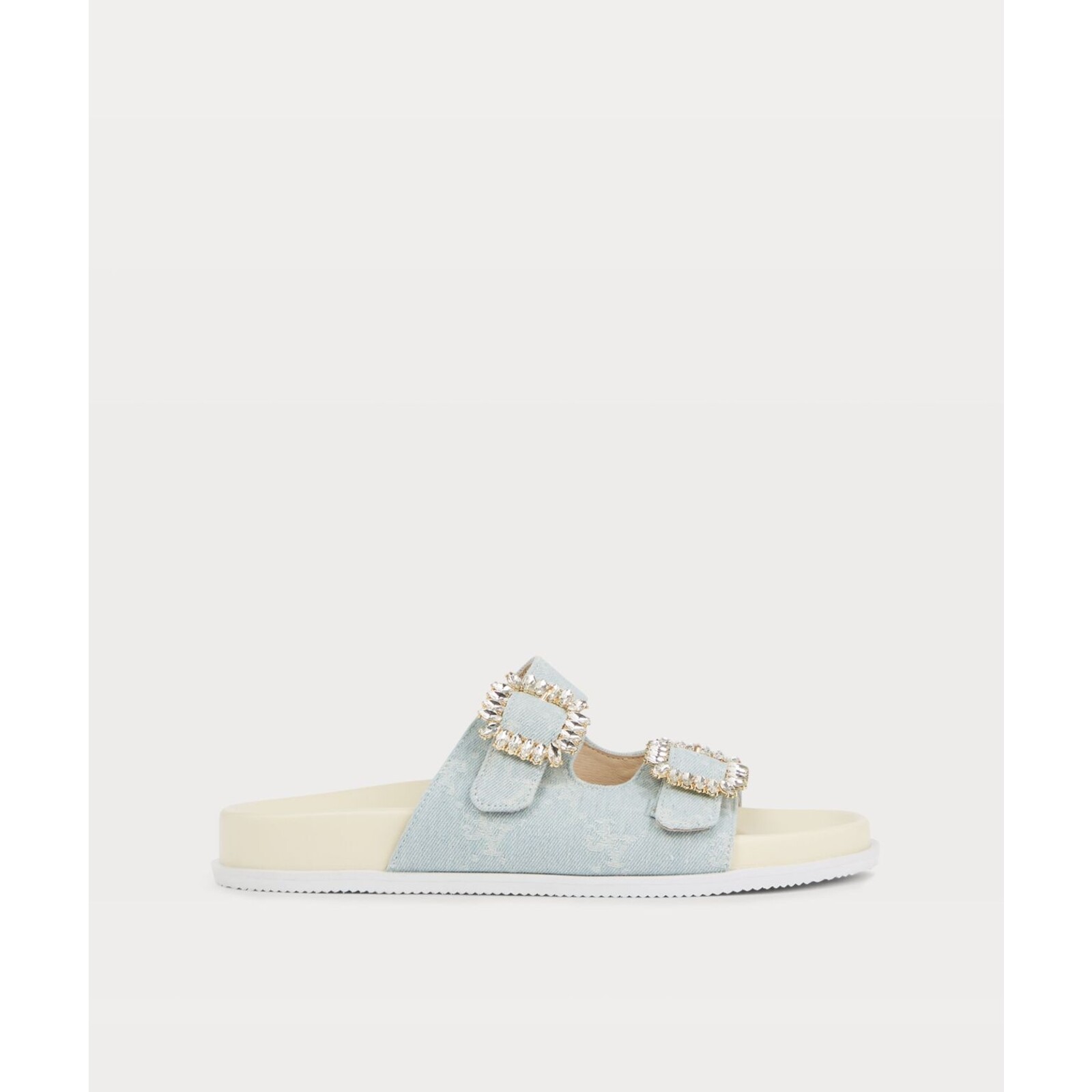 JoshV Slippers Mecia  Light Blue Denim JoshV