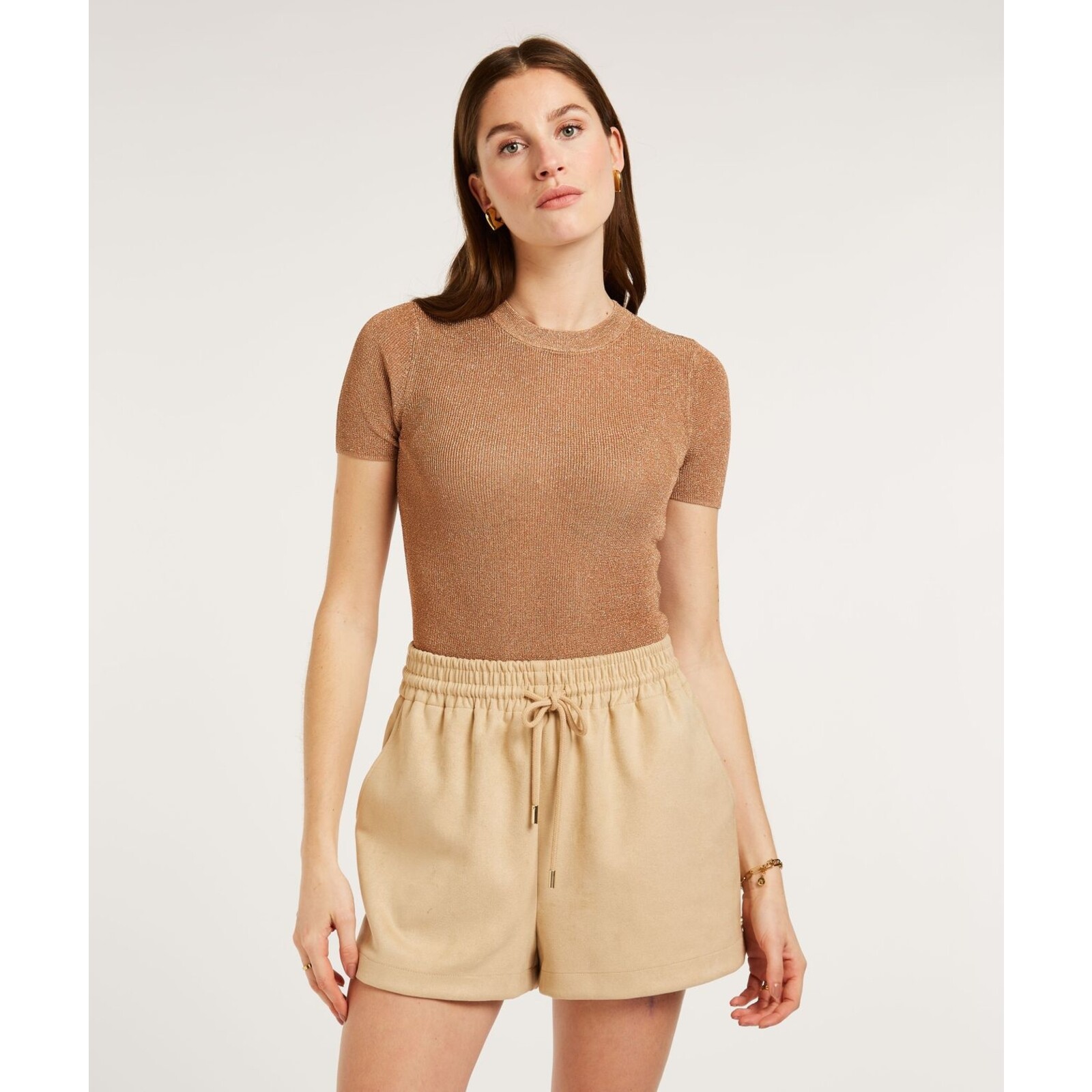 JoshV Short Frederique Beige JoshV