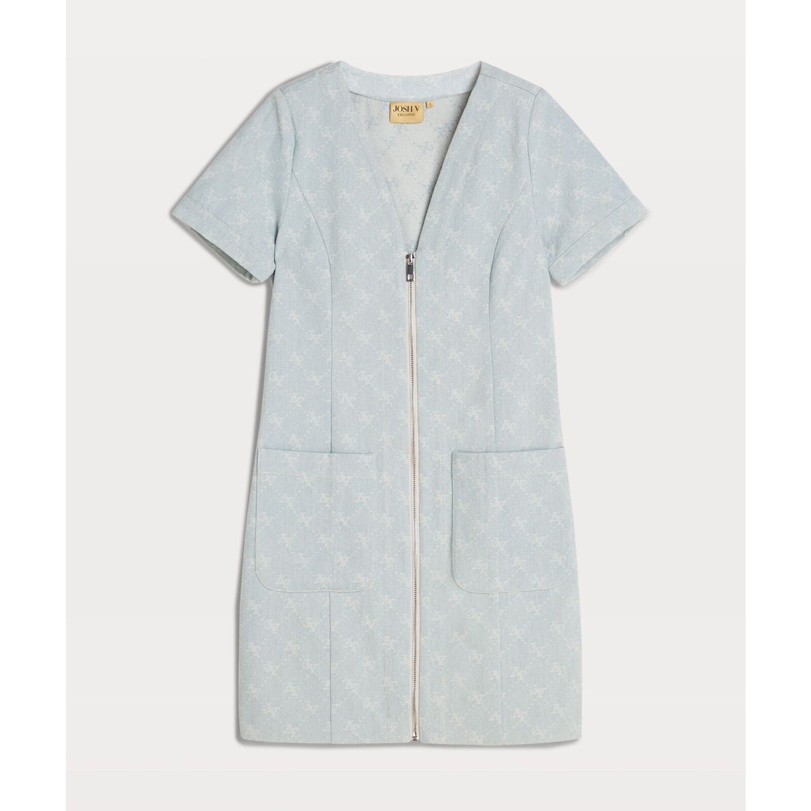 JoshV Dress Lonneke Light Blue Denim JoshV