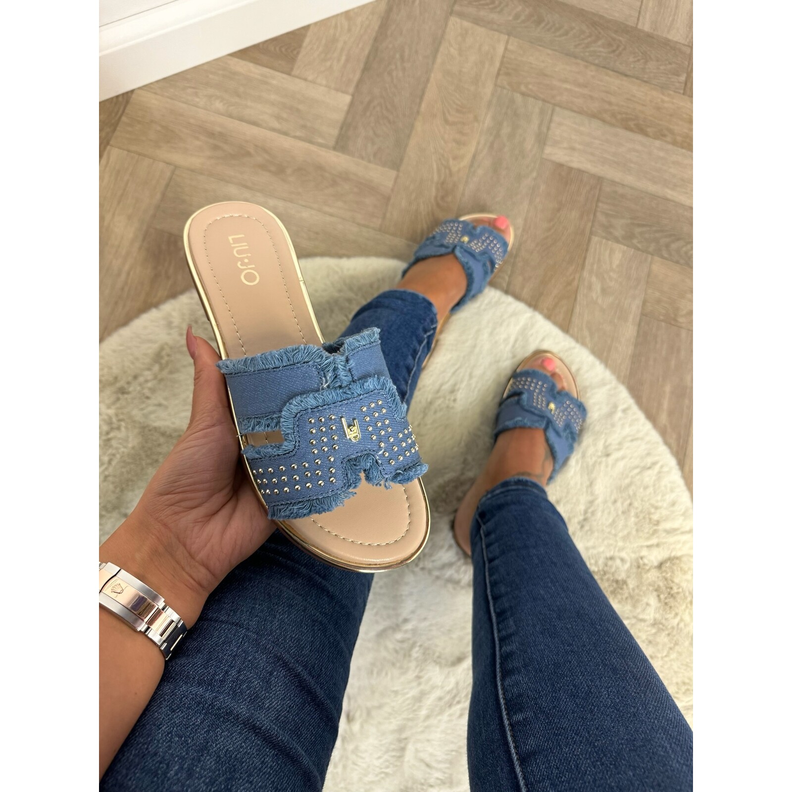 Liu-Jo Slippers Sally  Denim Liu Jo  1380