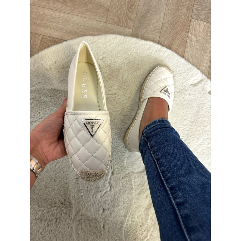 Espadrilles Triangle Logo Off White Guess 828
