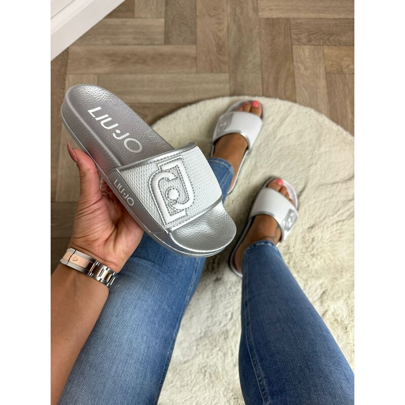 Slippers  Kos Glitter  Silver Liu Jo 1432