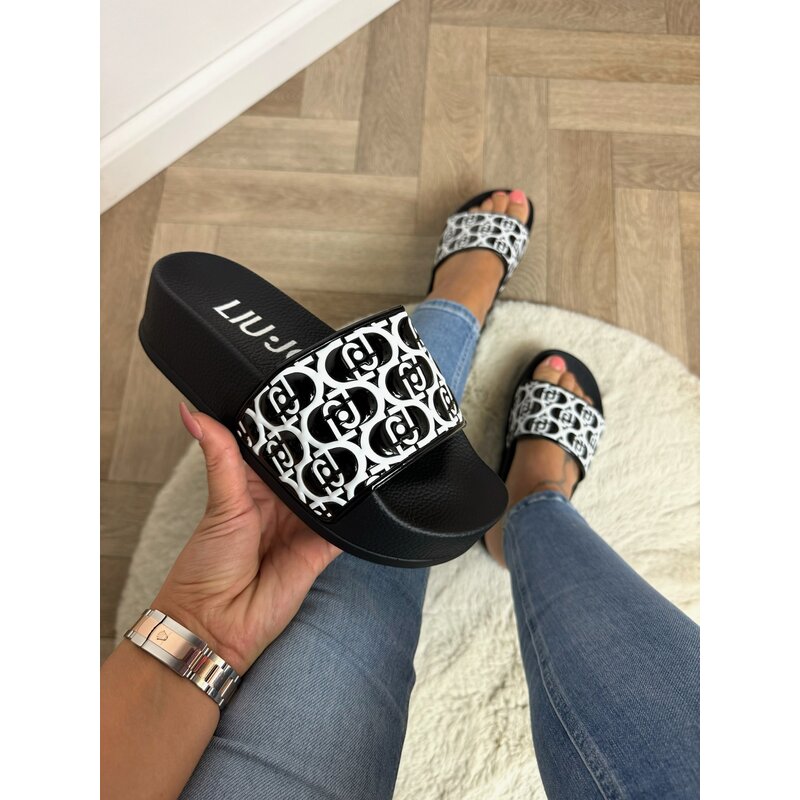 Slippers My Konos Black Liu Jo 1428