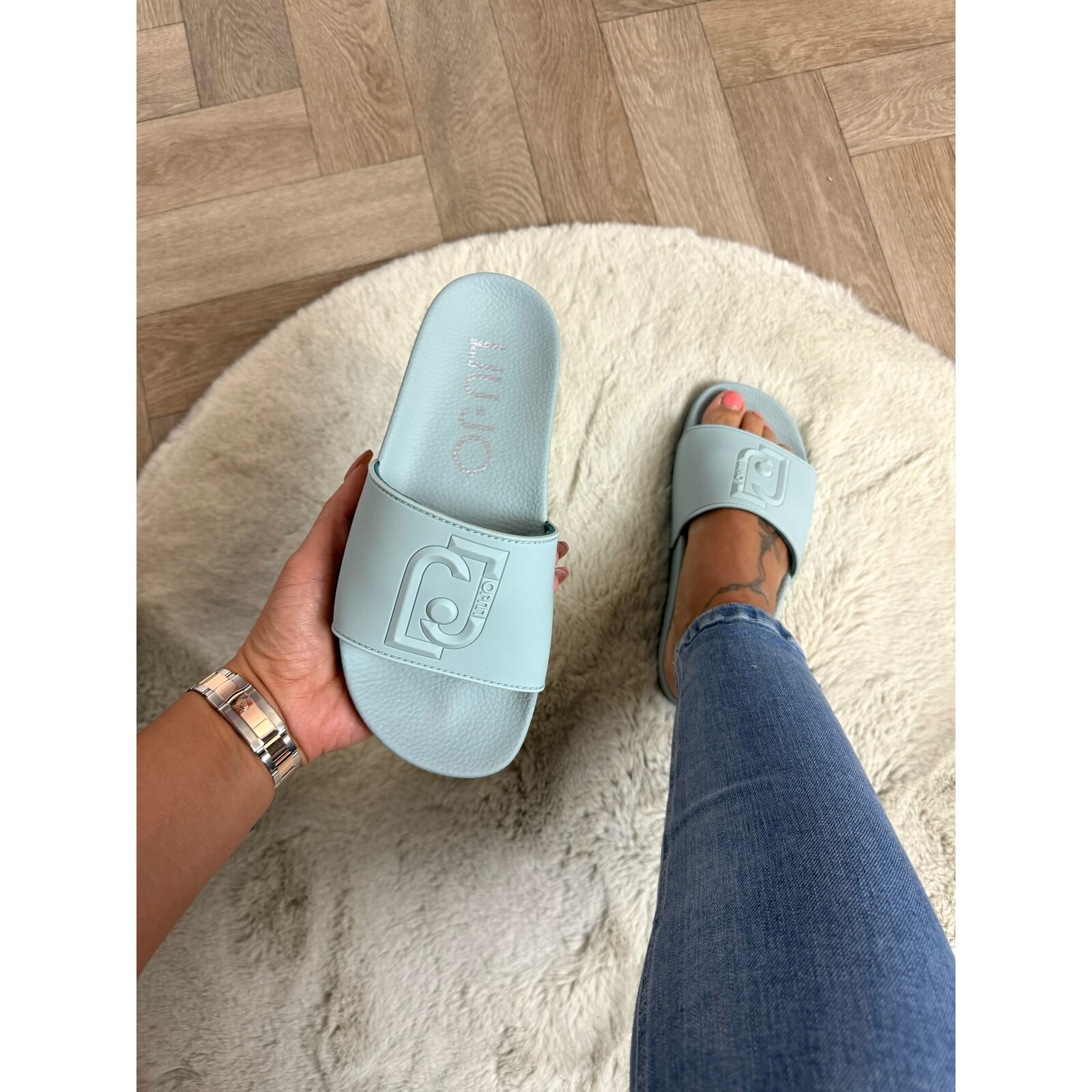 Liu-Jo Slippers Kos Light Blue   Liu Jo 1429