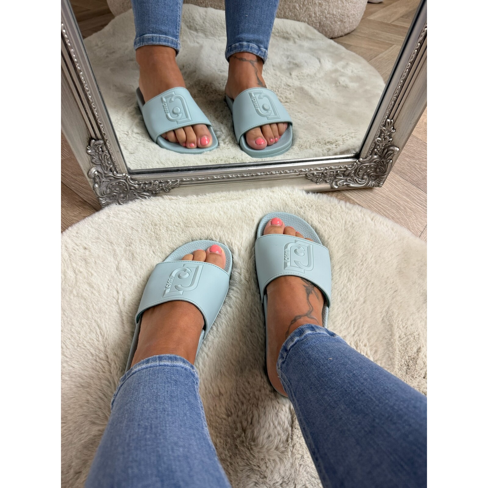 Liu-Jo Slippers Kos Light Blue   Liu Jo 1429