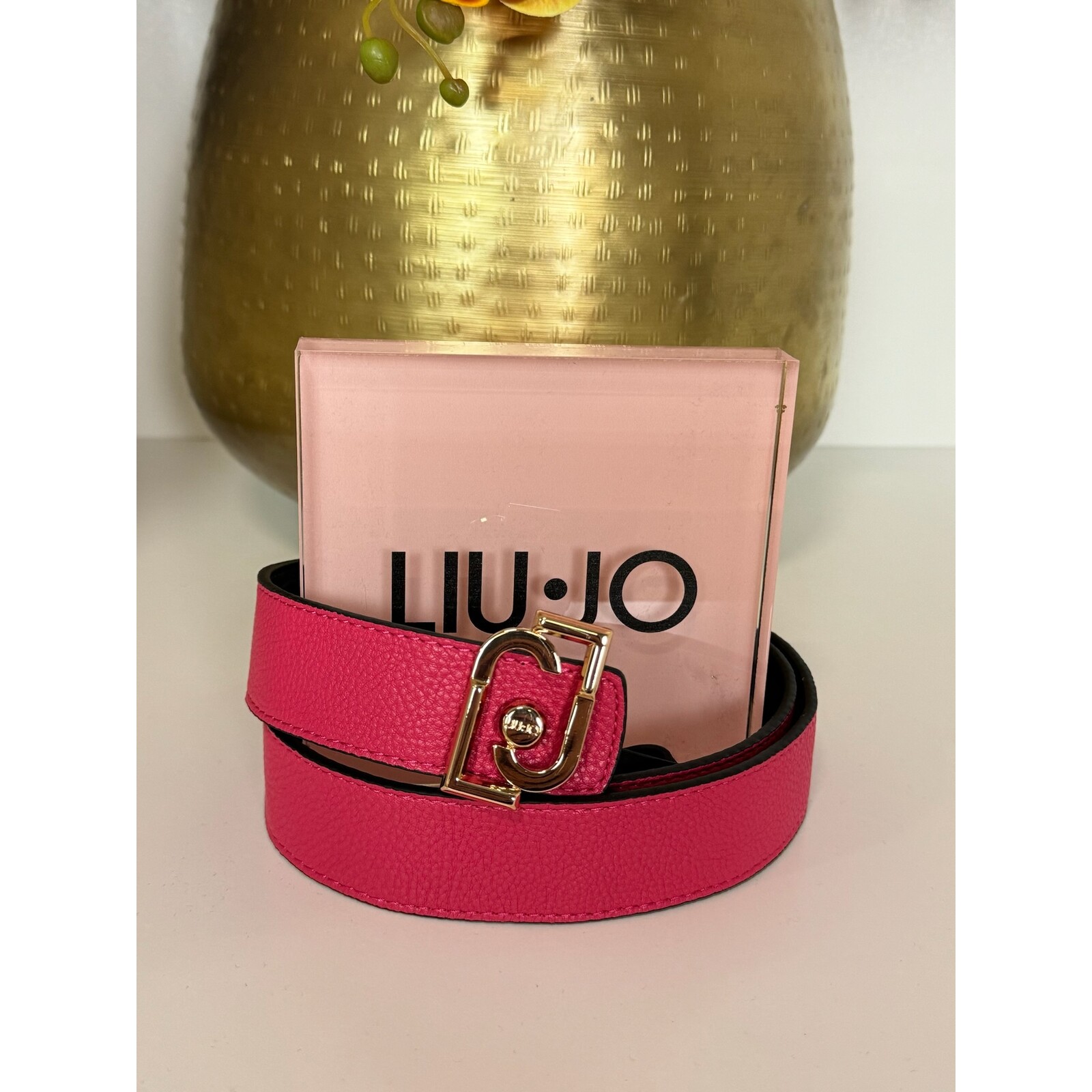 Liu-Jo 2 in 1 Belt Mahn Nero Viva Magenta Liu Jo 1413