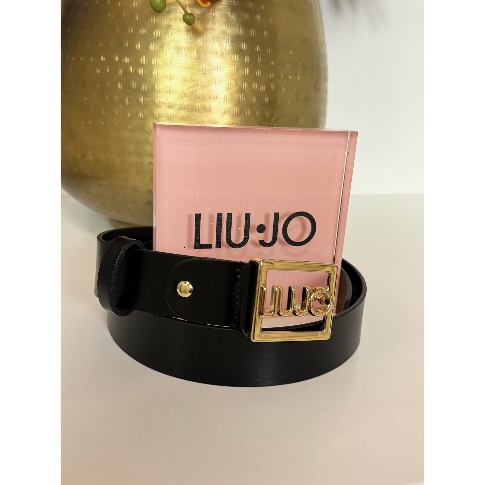 Liu-Jo Belt Proje Logo Nero Liu Jo 1417