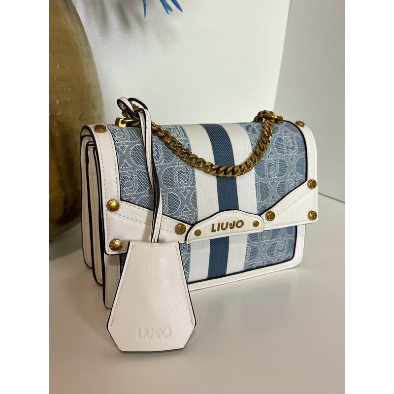 Flap Bag Adonide Denim White Liu Jo 1400