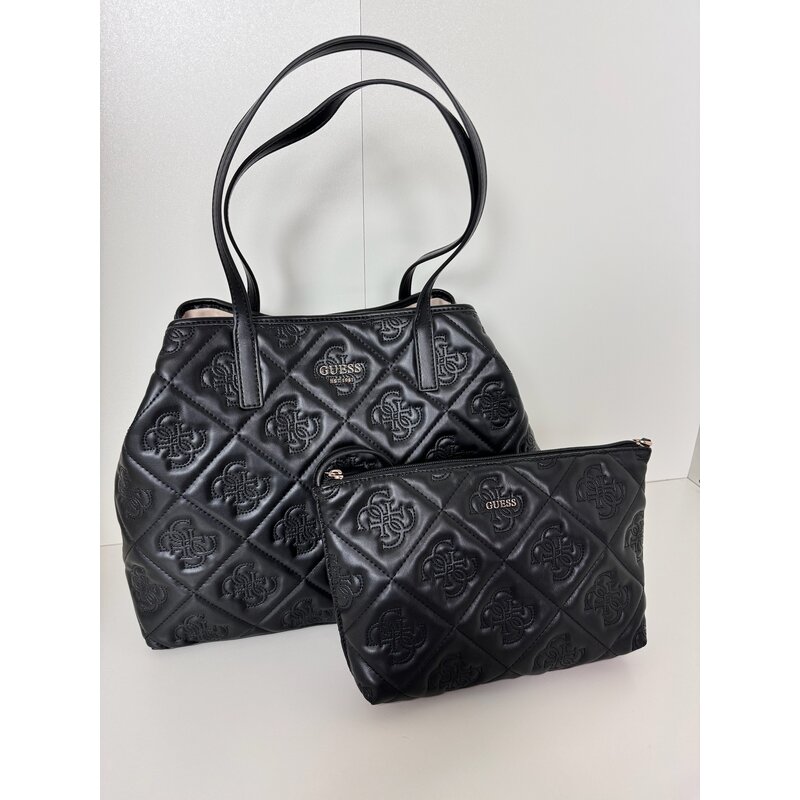 2 in 1 Bag Vikky Black Guess 824